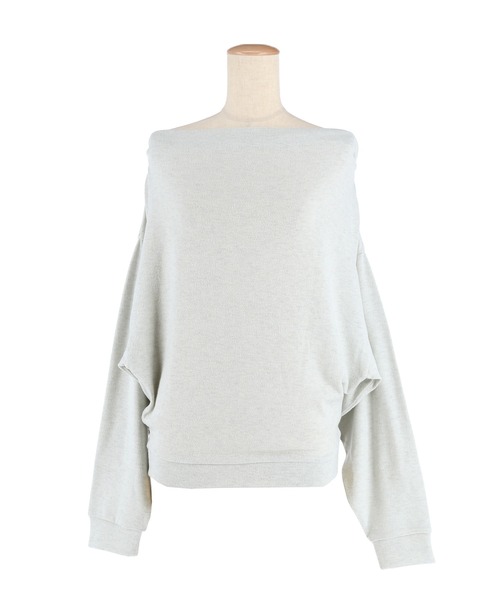 coca(coca)(コカ)の「微起毛オフショルダートップス(Tシャツ/カットソー・レディース・ホワイト/グレー・L/M/S)」の21枚目の写真