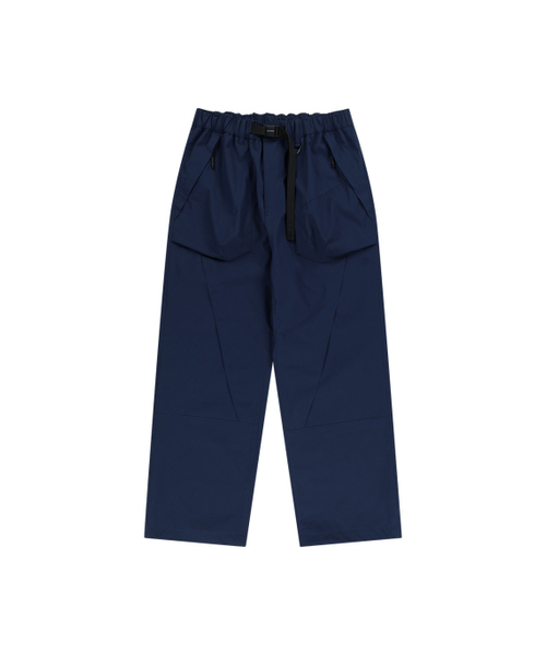 インシジョンポケットナイロンパンツ-ダークブルー