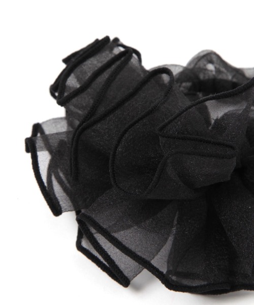 studio CLIP（スタディオクリップ）の「シアープリーツシュシュ（シュシュ・レディース・ブラック/カーキ/ブラウン系その他・FREE）」の11枚目の写真