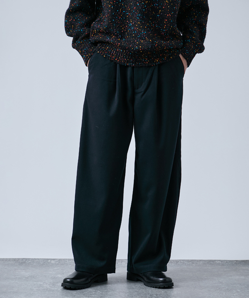 RED KAP(レッドキャップ)の「RED KAP別注 TR バレルレッグワイドスラックス(スラックス・メンズ・オリーブ/グレー/ネイビー・LARGE/MEDIUM)」の2枚目の写真