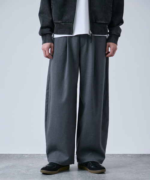 RED KAP(レッドキャップ)の「RED KAP別注 TR バレルレッグワイドスラックス(スラックス・メンズ・オリーブ/グレー/ネイビー・LARGE/MEDIUM)」の5枚目の写真