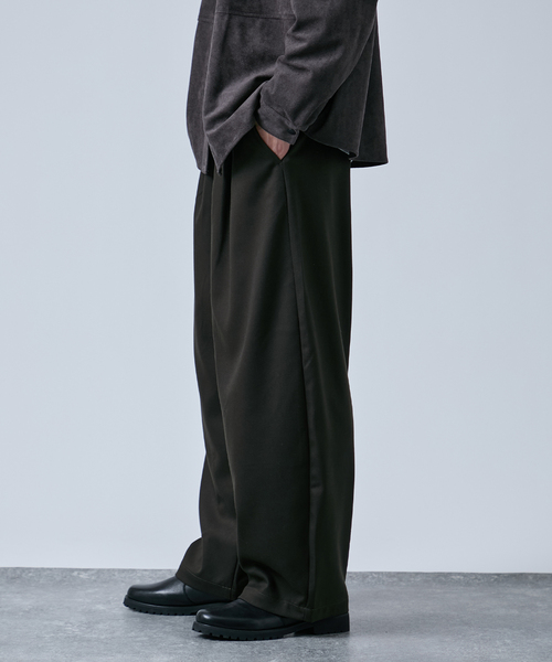 RED KAP(レッドキャップ)の「RED KAP別注 TR バレルレッグワイドスラックス(スラックス・メンズ・オリーブ/グレー/ネイビー・LARGE/MEDIUM)」の10枚目の写真