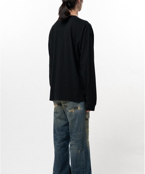 KAMIYA（カミヤ）の「"JEALOUSY BOY" Long-Sleeve T-shirt（Tシャツ/カットソー・メンズ・ブラック/ホワイト・S/M/L）」の10枚目の写真