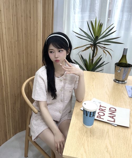 CATTLINE(カトリン)の「(セット) ブラッサムツイードジャケットパンツ(テーラードジャケット・レディース・その他・FREE)」の15枚目の写真