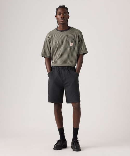 セール】Levi's/リーバイス WORKWEAR プルオンワークショーツ ブラック