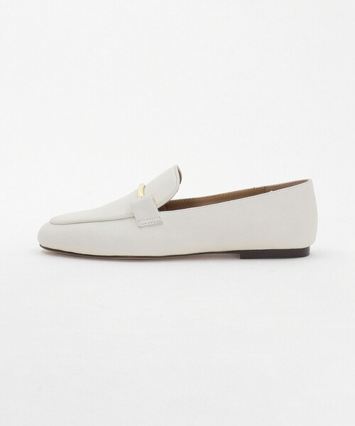 ODETTE E ODILE（オデットエオディール）の「メタルロッドローファー フラット10↑（ローファー・レディース・オフホワイト・22.5cm/24.5cm/24cm/25cm/23cm/23.5cm/22cm）」の2枚目の写真