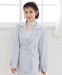 REDYAZEL | 【セットアップ可能】ベルテッドダブルジャケット(テーラードジャケット)