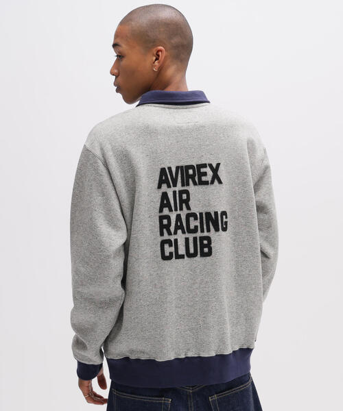 A.A.R.C》HALF ZIP SWEAT / エアレーシングクラブ ハーフジップ 