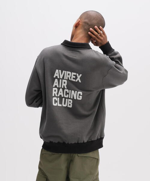 AVIREX(アヴィレックス)の「《A.A.R.C》HALF ZIP SWEAT / エアレーシングクラブ ハーフジップスウェット / AVIREX / アヴィレックス(スウェット・メンズ・グレー/チャコールグレー/その他・2XL/L/M/XL)」の22枚目の写真