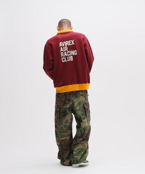 AVIREX(アヴィレックス)の「《A.A.R.C》HALF ZIP SWEAT / エアレーシングクラブ ハーフジップスウェット / AVIREX / アヴィレックス(スウェット・メンズ・グレー/チャコールグレー/その他・2XL/L/M/XL)」の14枚目の写真
