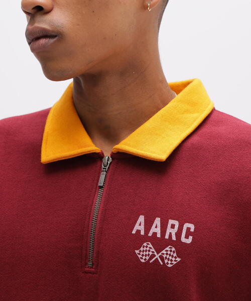 AVIREX(アヴィレックス)の「《A.A.R.C》HALF ZIP SWEAT / エアレーシングクラブ ハーフジップスウェット / AVIREX / アヴィレックス(スウェット・メンズ・グレー/チャコールグレー/その他・2XL/L/M/XL)」の10枚目の写真