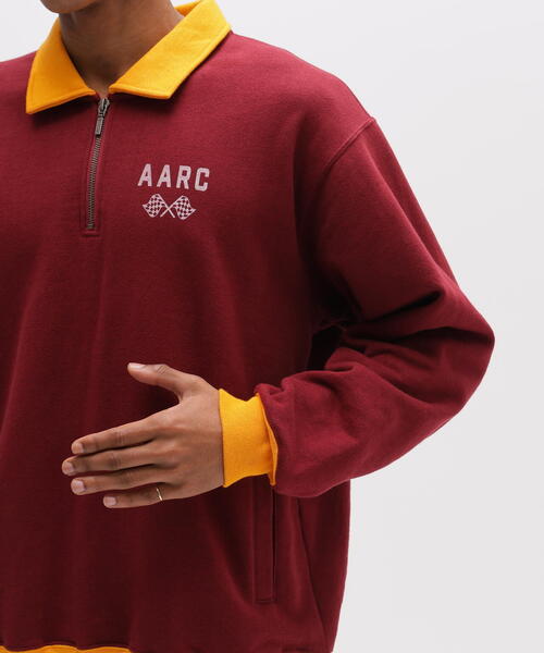 AVIREX(アヴィレックス)の「《A.A.R.C》HALF ZIP SWEAT / エアレーシングクラブ ハーフジップスウェット / AVIREX / アヴィレックス(スウェット・メンズ・グレー/チャコールグレー/その他・2XL/L/M/XL)」の9枚目の写真