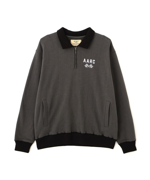 A.A.R.C》HALF ZIP SWEAT / エアレーシングクラブ ハーフジップ