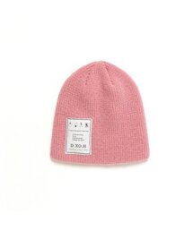 DXOH（ディソエイチ）の「タックロゴビーニー[pink]（ニットキャップ/ビーニー）」