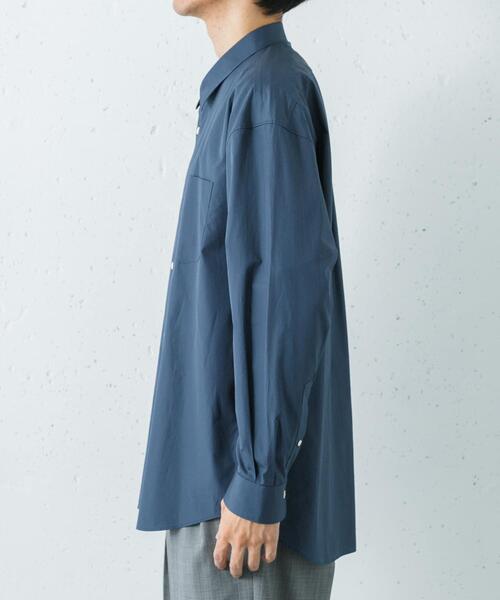 THOMAS MASON(トーマス メイソン)の「THOMAS MASON OVER SHIRTS(シャツ/ブラウス・メンズ・ホワイト系その他/ホワイト/ブルー/ブルー系その他/ロイヤルブルー・SMALL/X-LARGE/LARGE/MEDIUM)」の21枚目の写真