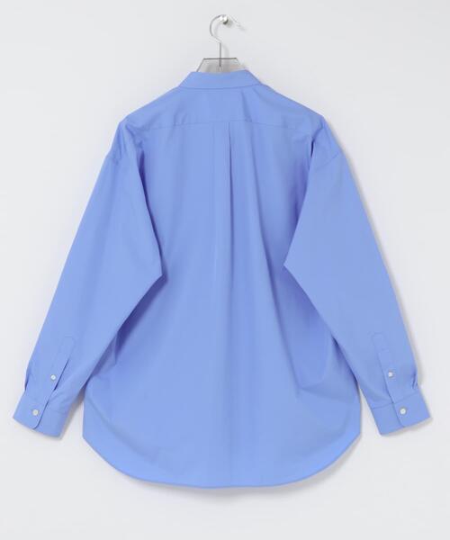 THOMAS MASON(トーマス メイソン)の「THOMAS MASON OVER SHIRTS(シャツ/ブラウス・メンズ・ホワイト系その他/ホワイト/ブルー/ブルー系その他/ロイヤルブルー・SMALL/X-LARGE/LARGE/MEDIUM)」の14枚目の写真