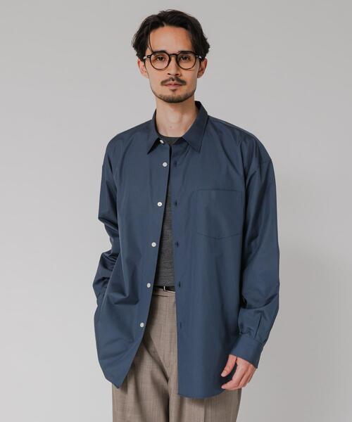 THOMAS MASON(トーマス メイソン)の「THOMAS MASON OVER SHIRTS(シャツ/ブラウス・メンズ・ホワイト系その他/ホワイト/ブルー/ブルー系その他/ロイヤルブルー・SMALL/X-LARGE/LARGE/MEDIUM)」の20枚目の写真