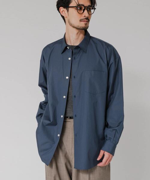 THOMAS MASON(トーマス メイソン)の「THOMAS MASON OVER SHIRTS(シャツ/ブラウス・メンズ・ホワイト系その他/ホワイト/ブルー/ブルー系その他/ロイヤルブルー・SMALL/X-LARGE/LARGE/MEDIUM)」の21枚目の写真