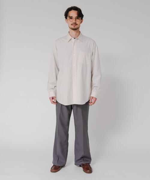 THOMAS MASON（トーマス メイソン）の「THOMAS MASON OVER SHIRTS（シャツ/ブラウス・メンズ・ホワイト系その他/ホワイト/ブルー/ブルー系その他/ロイヤルブルー・SMALL/X-LARGE/LARGE/MEDIUM）」の17枚目の写真