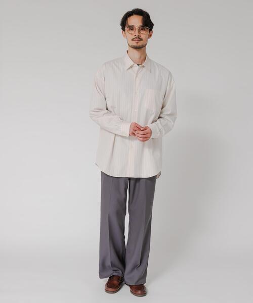 THOMAS MASON（トーマス メイソン）の「THOMAS MASON OVER SHIRTS（シャツ/ブラウス・メンズ・ホワイト系その他/ホワイト/ブルー/ブルー系その他/ロイヤルブルー・SMALL/X-LARGE/LARGE/MEDIUM）」の18枚目の写真