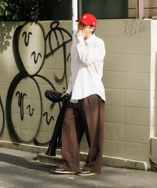 THOMAS MASON（トーマス メイソン）の「THOMAS MASON OVER SHIRTS（シャツ/ブラウス・メンズ・ホワイト系その他/ホワイト/ブルー/ブルー系その他/ロイヤルブルー・SMALL/X-LARGE/LARGE/MEDIUM）」の21枚目の写真