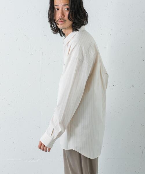 THOMAS MASON（トーマス メイソン）の「THOMAS MASON OVER SHIRTS（シャツ/ブラウス・メンズ・ホワイト系その他/ホワイト/ブルー/ブルー系その他/ロイヤルブルー・SMALL/X-LARGE/LARGE/MEDIUM）」の22枚目の写真