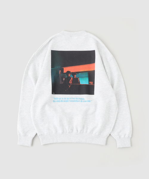417 EDIFICE（フォーワンセブンエディフィス）の「【Mosey × 417】 BACK PHOTO C/Nスウェット（スウェット・メンズ・チャコールグレー・MEDIUM/LARGE）」の6枚目の写真