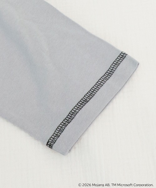 RUGGEDWORKS(ラゲッドワークス)の「【完売】《マインクラフト》キッズ 長袖 ルームウェア パジャマ(ルームウェア/パジャマ・キッズ・パープル/グレー・150/140/130)」の8枚目の写真