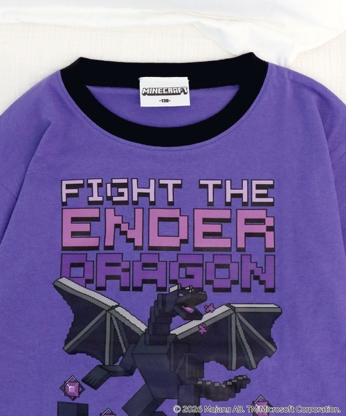 RUGGEDWORKS(ラゲッドワークス)の「【完売】《マインクラフト》キッズ 長袖 ルームウェア パジャマ(ルームウェア/パジャマ・キッズ・パープル/グレー・150/140/130)」の14枚目の写真