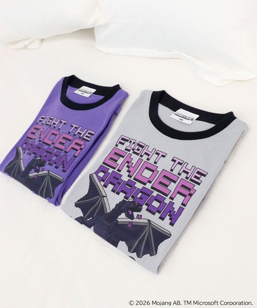 RUGGEDWORKS(ラゲッドワークス)の「【完売】《マインクラフト》キッズ 長袖 ルームウェア パジャマ(ルームウェア/パジャマ・キッズ・パープル/グレー・150/140/130)」の19枚目の写真