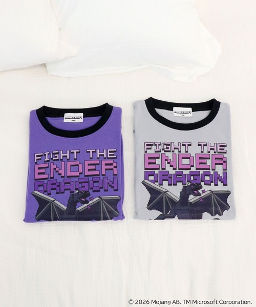 RUGGEDWORKS(ラゲッドワークス)の「【完売】《マインクラフト》キッズ 長袖 ルームウェア パジャマ(ルームウェア/パジャマ・キッズ・パープル/グレー・150/140/130)」の20枚目の写真