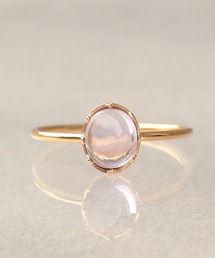 NOIR DE POUPEE | 【WEB限定】K18vermeil カボション天然石リング(リング)