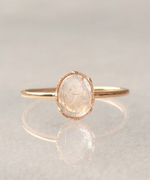 NOIR DE POUPEE | 【WEB限定】K18vermeil カボション天然石リング(リング)