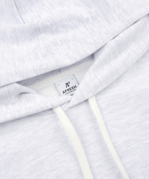 AFRESH(アフレッシュ)の「ニュービギン フードパーカー_ライトグレー トレーニング(パーカー・レディース・その他・M/L/XL/S)」の3枚目の写真