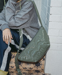 メッセンジャーバッグ（グリーン・カーキ/緑色系）ファッション通販