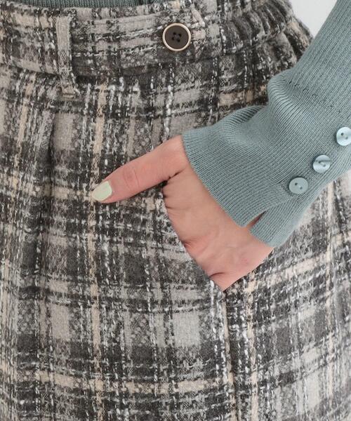 セール】【2点セット】着るだけで決まる クラシカルなツイード調