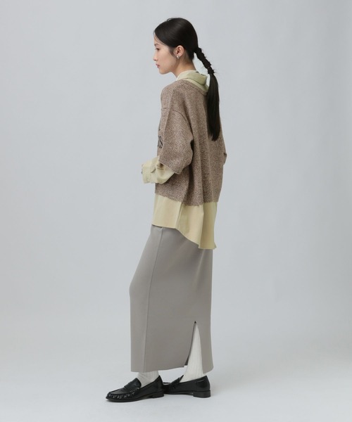 LEPSIM（レプシィム）の「12ゲージドッキングロゴプルオーバー　634222（ニット/セーター・レディース・ブラウン/グレー/ブラック・FREE）」の20枚目の写真