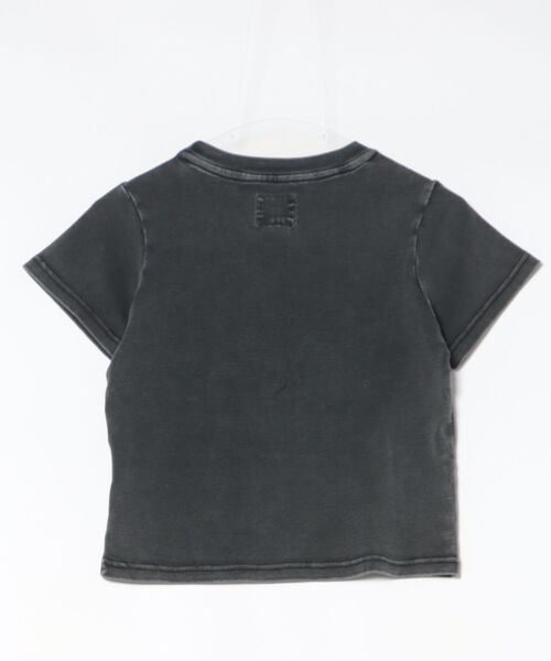 DC（ディーシー）の「DC/ディーシー  レディース ミニT 26 WS HIDDEN SS ムラサキ限定 LST261319M（Tシャツ/カットソー・レディース・ライトピンク/ライトブルー/スミクロ・S/M）」の4枚目の写真
