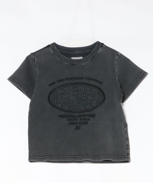 DC（ディーシー）の「DC/ディーシー  レディース ミニT 26 WS HIDDEN SS ムラサキ限定 LST261319M（Tシャツ/カットソー・レディース・ライトピンク/ライトブルー/スミクロ・S/M）」の14枚目の写真