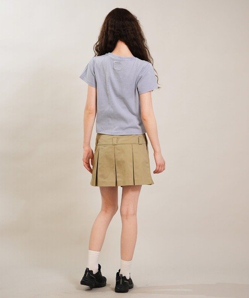 DC（ディーシー）の「DC/ディーシー  レディース ミニT 26 WS HIDDEN SS ムラサキ限定 LST261319M（Tシャツ/カットソー・レディース・ライトピンク/ライトブルー/スミクロ・S/M）」の10枚目の写真