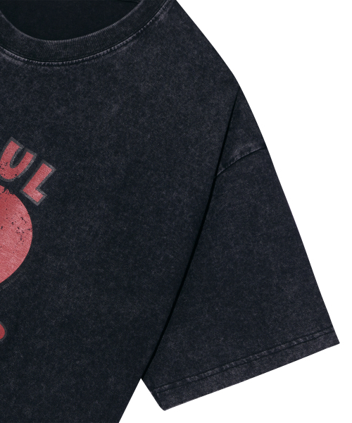CNVS(ベティ ブープ)の「ベティブープ モンロー ソウル オーバーサイズ 半袖Tシャツ_チャコール(Tシャツ/カットソー・レディース・チャコール・ONE)」の4枚目の写真