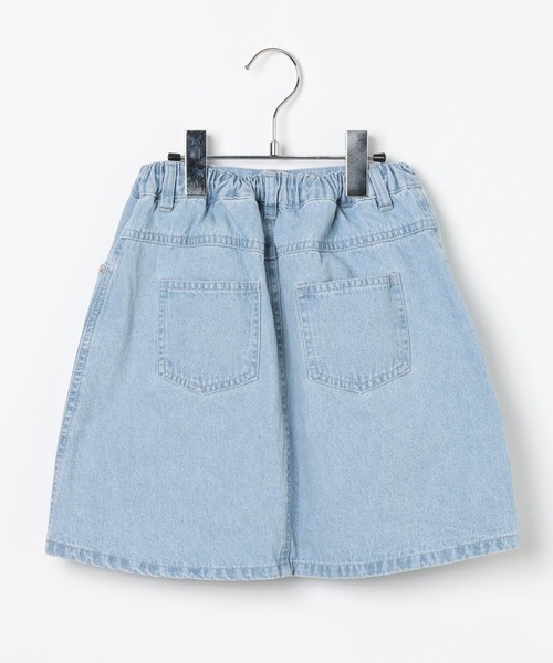 BAYFLOW（ベイフロー）の「[インナーパンツ付♪]スター刺繍デニムスカート(KIDS)（デニムスカート・キッズ・ブルー/ライトブルー・150cm/140cm/130cm/120cm/110cm）」の10枚目の写真