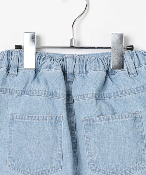 BAYFLOW（ベイフロー）の「[インナーパンツ付♪]スター刺繍デニムスカート(KIDS)（デニムスカート・キッズ・ブルー/ライトブルー・150cm/140cm/130cm/120cm/110cm）」の15枚目の写真