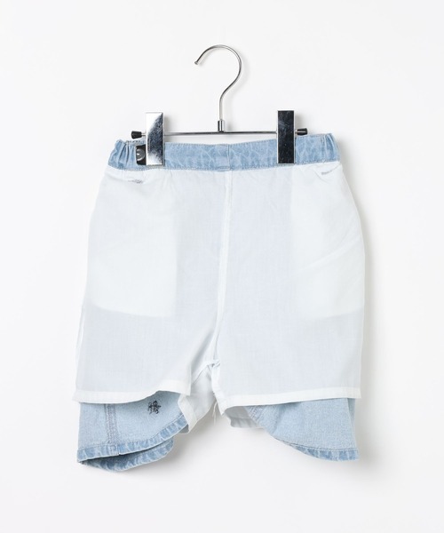 BAYFLOW（ベイフロー）の「[インナーパンツ付♪]スター刺繍デニムスカート(KIDS)（デニムスカート・キッズ・ブルー/ライトブルー・150cm/140cm/130cm/120cm/110cm）」の17枚目の写真