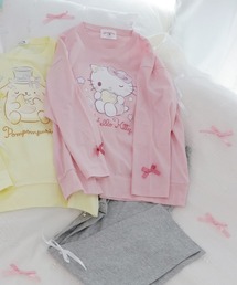 sanrio（サンリオ）の「【WEB限定！】《サンリオキャラクターズ》 お肌にやさしい綿100％ キッズ サンリオ 長袖 ルームウェア パジャマ ドロップショルダー（ルームウェア/パジャマ）」