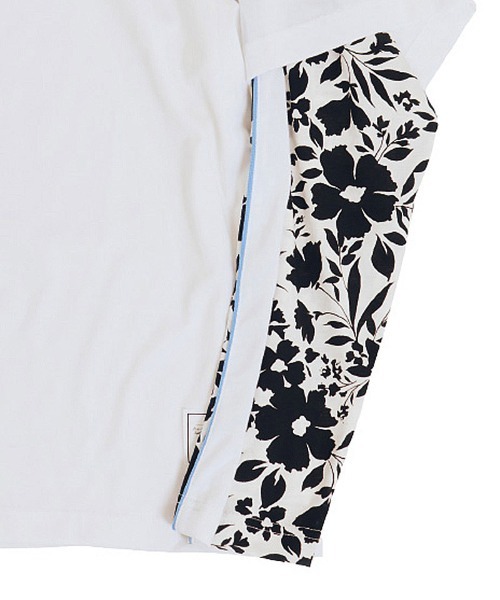 EFFECTEN（エフェクテン）の「mlt5578-Fake layered L-S Tee カットソー(efsal-21)（Tシャツ/カットソー・メンズ・ホワイト×ブルー/グレー系その他・FREE）」の18枚目の写真