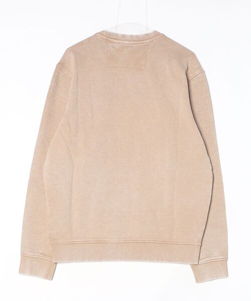 Guess（ゲス）の「Crew Neck Long Sleeves Vintage Sweatshirt スウェット（スウェット・メンズ・ライトベージュ・X-LARGE/LARGE/MEDIUM/SMALL）」の3枚目の写真