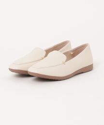 痛くなりにくいスクエアトゥ×ふわ軽ソールローファーパンプス 51116