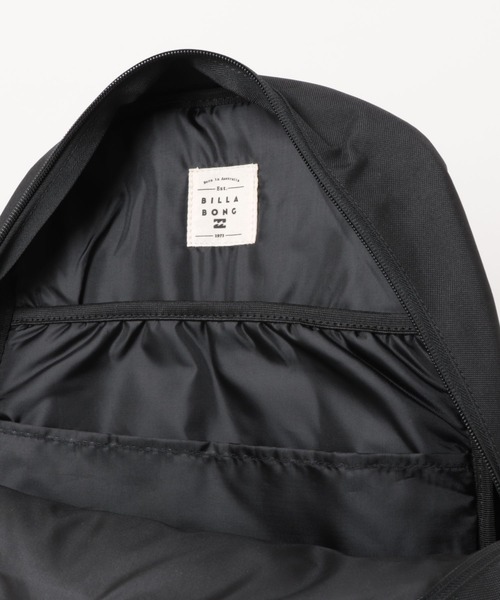 BILLABONG（ビラボン）の「【BILLABONG/ビラボン】ROADIE/バックパック　リュックサック（バックパック/リュック・レディース・ブラック・FREE）」の7枚目の写真
