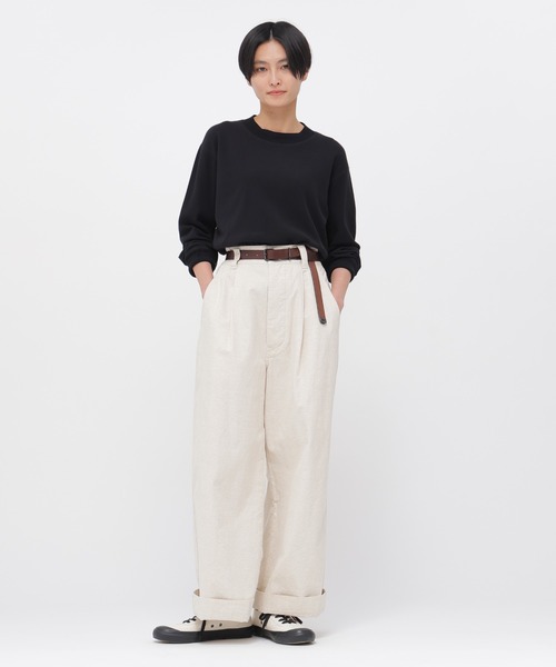 MHL.（エムエイチエル）の「FINE COTTON RIB JERSEY（Tシャツ